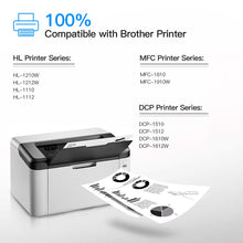 Carica l'immagine nel visualizzatore di Gallery, LxTek Compatibile Toner Sostituzione per TN1050 (1000 pagine) 2 Nero, Nero - Ilgrandebazar