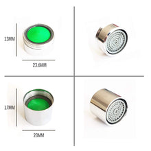 Carica l'immagine nel visualizzatore di Gallery, Kit 13 Pz Rompigetto | Filetto Maschio M24 E Femmina M22 | Aeratore Cromo - Ilgrandebazar
