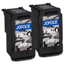 Carica l'immagine nel visualizzatore di Gallery, Jofoce Remanufactured Canon PG-545XL 545 Cartucce d'inchiostro 2 Nero, Nero - Ilgrandebazar