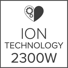 Carica l'immagine nel visualizzatore di Gallery, Imetec Bellissima Asciugacapelli K9 2300 Asciuga e Mantiene Idratati i Capelli senza Effetto Crespo, 2300 W, Tecnologia a Ioni, 8 Combinazioni Flusso d'Aria Temperatura, Diffusore Incluso