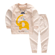 Carica l'immagine nel visualizzatore di Gallery, YANWANG 100% Cotone delle Ragazze dei Neonati Pajamas Set Manica Lunga... - Ilgrandebazar