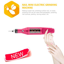 Carica l'immagine nel visualizzatore di Gallery, Fresa Per Unghie Professionale Elettrica di Chiodo Trapani Manicure rosso - Ilgrandebazar