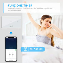 Carica l'immagine nel visualizzatore di Gallery, Interruttore Smart, Maxcio Alexa della Luce, Switch Wifi 1 Gang - Ilgrandebazar