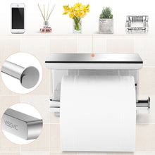Carica l'immagine nel visualizzatore di Gallery, Yissvic Porta Carta Igienica Portarotolo Acciaio Inox 304 spesso - Ilgrandebazar
