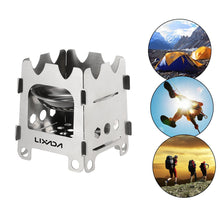 Carica l'immagine nel visualizzatore di Gallery, Lixada Fornello da Campeggio Portable Stufa Ultralight Pieghevole in Typ2 - Ilgrandebazar