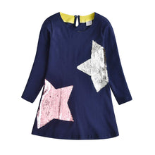 Carica l'immagine nel visualizzatore di Gallery, VIKITA Vestito Ricamo Floral Manica Lunga Cotone Bambina LH3660 7T - Ilgrandebazar