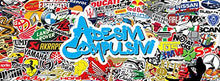Carica l'immagine nel visualizzatore di Gallery, Stemma logo decal DUCATI CORSE, coppia adesivi resinati, effetto 3D. Per...