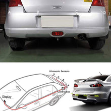 Carica l'immagine nel visualizzatore di Gallery, KOYOSO Sensori Di Parcheggio Auto, Posteriore Kit LED Display Nero - Ilgrandebazar