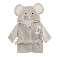 Carica l'immagine nel visualizzatore di Gallery, Fancyus Unisex neonato in cotone per neonato, accappatoio con cappuccio,... - Ilgrandebazar