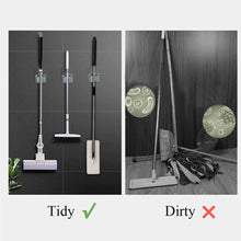Carica l'immagine nel visualizzatore di Gallery, ManLee 5pcs Portascopa da Parete Appendiscopa e Portaspazzole Muro... - Ilgrandebazar