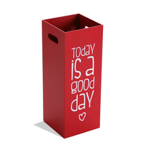 Carica l'immagine nel visualizzatore di Gallery, Versa 15615666 Portaombrelli Rosso Fluor, 53x21x21cm, 21x21x53 cm,