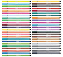 Carica l'immagine nel visualizzatore di Gallery, Pennarello Premium - STABILO Pen 68 - Scatola in Metallo da 50 - Colori... - Ilgrandebazar