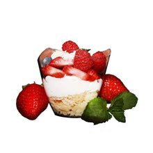 Carica l'immagine nel visualizzatore di Gallery, Coppette da dessert usa e getta 113 ml, dall'elegante forma squadrata;... - Ilgrandebazar