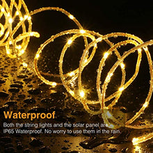 Carica l'immagine nel visualizzatore di Gallery, Kolpop Stringa Luci Solari，Catena Luminosa Solare Esterni 24M 240LED...