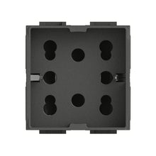 Carica l'immagine nel visualizzatore di Gallery, 4Box 4B.L.H21, Side, Presa da Incasso Multistandard 1 Schuko + 2 Grigio - Ilgrandebazar