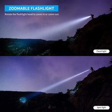 Carica l'immagine nel visualizzatore di Gallery, WUBEN L60 Torcia 1200 Lumens CREE LED con Regolabile Focus Torce A3l60