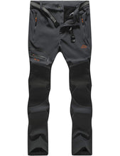 Carica l'immagine nel visualizzatore di Gallery, DAFENP Pantaloni Trekking Uomo Softshell Montagna Escursionismo... - Ilgrandebazar
