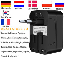 Carica l'immagine nel visualizzatore di Gallery, IceFrog Adattatore Universale da Viaggio, Presa Americana Inglese... - Ilgrandebazar