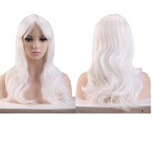 Carica l'immagine nel visualizzatore di Gallery, Parrucca Rosa/Viola Lunga Donna Capelli Lunghi Wig Parrucche Sintetiche per... - Ilgrandebazar