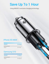 Carica l'immagine nel visualizzatore di Gallery, Caricabatteria auto USB, 4.8A Caricatore adattatore universale Nero - Ilgrandebazar