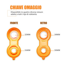 Carica l'immagine nel visualizzatore di Gallery, Kit 13 Pz Rompigetto | Filetto Maschio M24 E Femmina M22 | Aeratore Cromo - Ilgrandebazar
