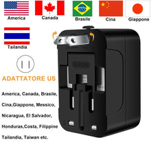 Carica l'immagine nel visualizzatore di Gallery, IceFrog Adattatore Universale da Viaggio, Presa Americana Inglese... - Ilgrandebazar