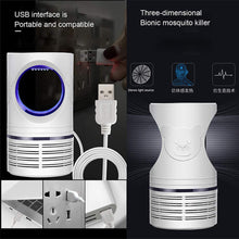 Carica l'immagine nel visualizzatore di Gallery, Bcamelys Lampada Antizanzare, Zanzariera Elettrica 5w Anti Zanzare USB con Luce UV Lampada Antizanzare Elettrico Trappola per Esterno Interno Giardino Campeggio per Contrastare Zanzare, Mosche