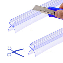 Carica l'immagine nel visualizzatore di Gallery, ZITFRI 2pcs Guarnizione Doccia Sottoporta 100cm Guarnizioni Box Doccia...
