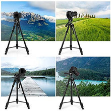 Carica l'immagine nel visualizzatore di Gallery, Treppiede - ESDDI 170 cm Treppiedi Fotocamera Alluminio Compatto TP-35 - Ilgrandebazar
