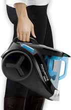 Carica l'immagine nel visualizzatore di Gallery, Rowenta RO3731 Compact Power Cyclonic Classic+, Aspirapolvere a Traino senza Sacco, Tecnologia Ciclonica, Capacità  1.5 L, Blu/Nero 49x29x34cm