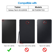 Carica l'immagine nel visualizzatore di Gallery, JETech Custodia Compatibile Galaxy Tab A 10.1 2019 (SM-T510/T515), Nero - Ilgrandebazar