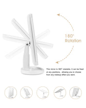 Carica l'immagine nel visualizzatore di Gallery, HAMSWAN Specchio Trucco, Ingranditore da Bianco 21LEDs, - Ilgrandebazar