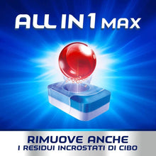 Carica l'immagine nel visualizzatore di Gallery, Finish, 72 Pastiglie Per Lavastoviglie, All In One Max, Limone