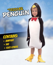 Carica l'immagine nel visualizzatore di Gallery, Bristol Novelty Costume da Pinguino per Bambini Età 2-3 anni - Ilgrandebazar