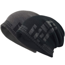 Carica l'immagine nel visualizzatore di Gallery, VECRY Uomo Berretti in Maglia Cappellini Skull Cotton Slouch Beanie...