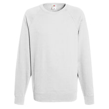 Carica l'immagine nel visualizzatore di Gallery, Fruit of the Loom Raglan Sweatshirt, Felpa Uomo, Nero (Black), Medium - Ilgrandebazar