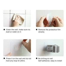 Carica l'immagine nel visualizzatore di Gallery, Hifot Mop Holder, Multifunzione Portascope da Muro, Autoadesive Portascope,... - Ilgrandebazar
