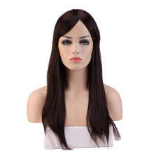 Carica l'immagine nel visualizzatore di Gallery, Parrucca Rosa/Viola Lunga Donna Capelli Lunghi Wig Parrucche Sintetiche per... - Ilgrandebazar