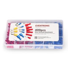 Carica l'immagine nel visualizzatore di Gallery, Eventronic 400 Pcs Connettori Elettrici, Spade Wire Connettore 400 pezzi - Ilgrandebazar