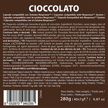 Carica l'immagine nel visualizzatore di Gallery, Note D'Espresso Cioccolato Preparato Solubile in Capsule per Bevanda al...