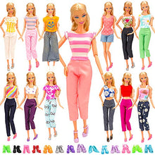 Carica l'immagine nel visualizzatore di Gallery, Miunana 28 Pezzi per 11.5 5 Abiti + 10 Pcs Scarpe + 13 Accessori Per Barbie - Ilgrandebazar