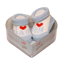 Carica l'immagine nel visualizzatore di Gallery, Neonato Bambino Socks 0-4 Mesi | Spesse Impugnature In Cotone E Antiscivolo...