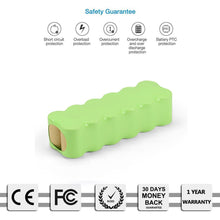 Carica l'immagine nel visualizzatore di Gallery, REEXBON 14.4V 3.0Ah NIMH Batteria di Ricambio per Samsung