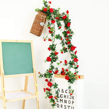 Carica l'immagine nel visualizzatore di Gallery, JUSTOYOU Rose Murraya paniculata Ghirlanda Finto Paniculata- Red - Ilgrandebazar