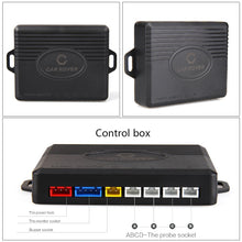 Carica l'immagine nel visualizzatore di Gallery, CAR ROVER Auto inversione di Sostegno Sensore Parcheggio Kit 4 Nero - Ilgrandebazar