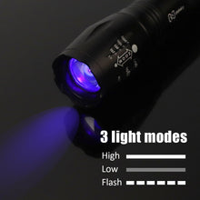 Carica l'immagine nel visualizzatore di Gallery, Didisky Torcia UV LED Lampada 395 NM Ultravioletti Blacklight mano lampada... - Ilgrandebazar