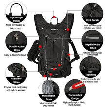 Carica l'immagine nel visualizzatore di Gallery, Lixada Zaini per Ciclismo 18L Zaino della Spalla Resistente all'Acqua Nero-2