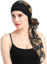 Carica l'immagine nel visualizzatore di Gallery, FocusCare la chemioterapia per il cancro cancro copricapo femminile turbante turbante scarfs pac Autumn Day