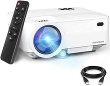 Carica l'immagine nel visualizzatore di Gallery, VILINICE HOPVISION Mini Proiettore 1080P Full HD,Video Proiettore Portatile 6500 Lumen con Display da 240”,Proiettore LCD per 90000 ore,Compatibile con HDMI/AV/USB/SD/VGA