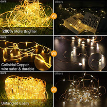Carica l'immagine nel visualizzatore di Gallery, Kolpop Stringa Luci Solari，Catena Luminosa Solare Esterni 24M 240LED...